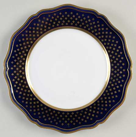 Malmaison Cobalt Blue Dinner Plate
