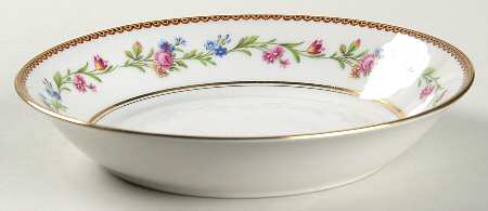 Country Flowers Coupe Soup Bowl