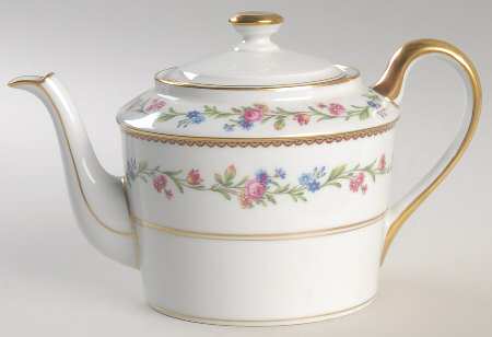 Country Flowers Teapot & Lid