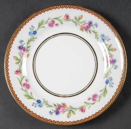 Country Flowers Small Bread & Butter Plate