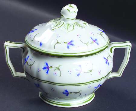 Cornflower Sugar Bowl & Lid