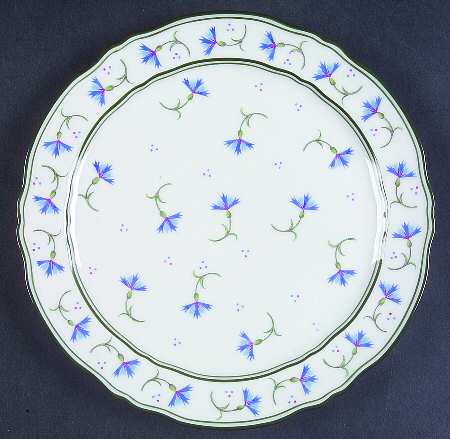 Cornflower Salad Plate