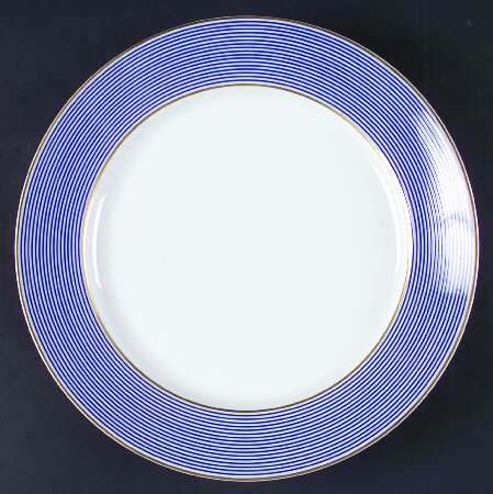 Crinoline Blue 12" Chop Plate (Round Platter)
