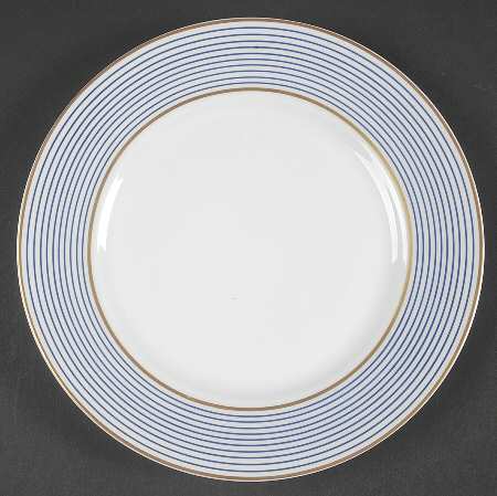 Crinoline Blue Salad Plate