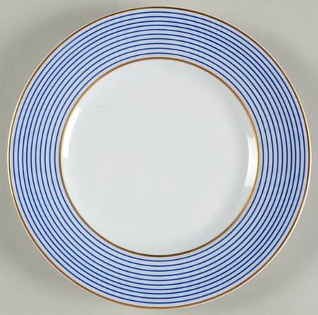 Crinoline Blue Bread & Butter Plate
