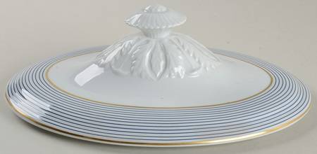 Crinoline Blue Lid for Tureen
