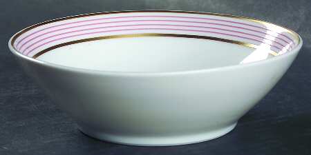 Crinoline Pink Fruit/Dessert (Sauce) Bowl