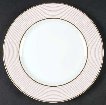 Crinoline Pink Salad Plate