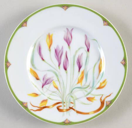Crocus Bread & Butter Plate