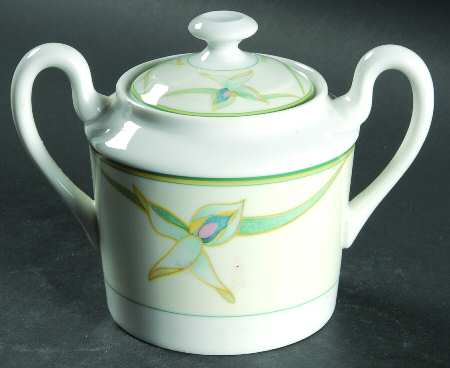 Danse De Printemps Sugar Bowl & Lid by Ceralene
