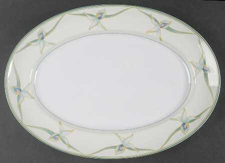 Danse De Printemps 14" Oval Serving Platter