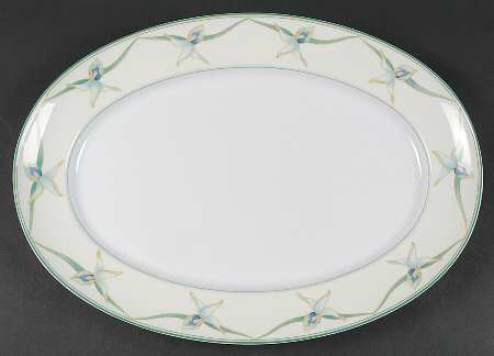 Danse De Printemps 16" Oval Serving Platter