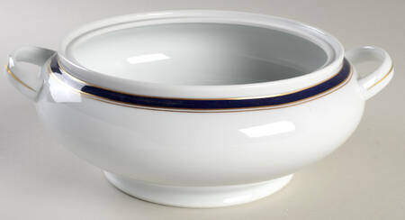 Diplomat Blue Round Vegetable No Lid