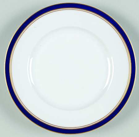 Diplomat Blue Bread & Butter Plate