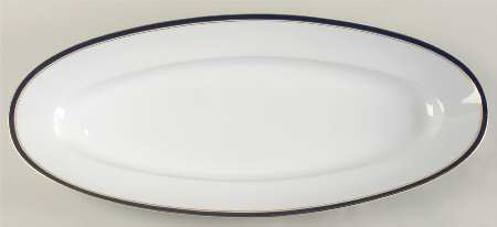 Diplomat Blue Fish Platter