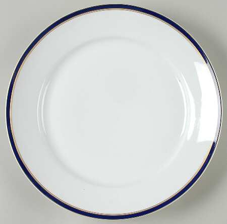 Diplomat Blue 12" Chop Plate (Round Platter)