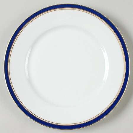Diplomat Blue Salad Plate