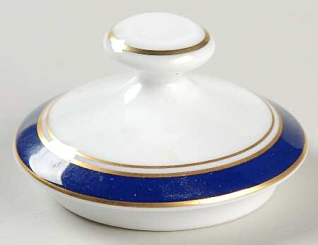 Diplomat Blue Lid for Sugar Bowl