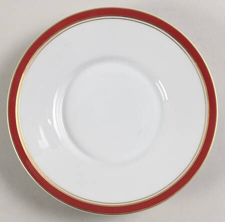 Diplomat Red Saucer