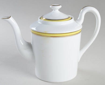 Diplomat Yellow Coffee Pot & Lid