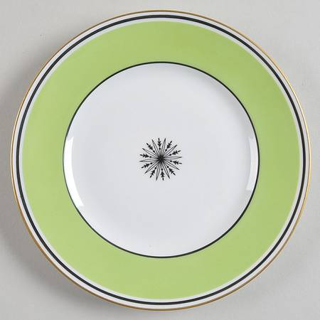 Directoire Green Bread & Butter Plate