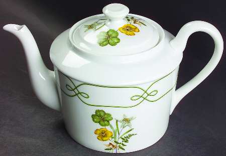 Edelweiss Teapot & Lid