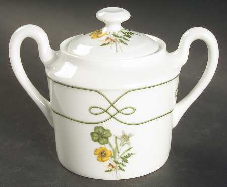 Edelweiss Sugar Bowl & Lid