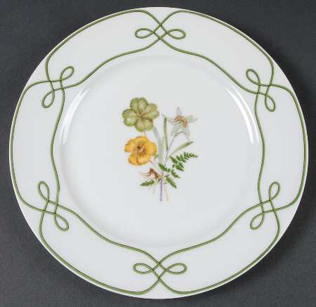 Edelweiss Luncheon Plate