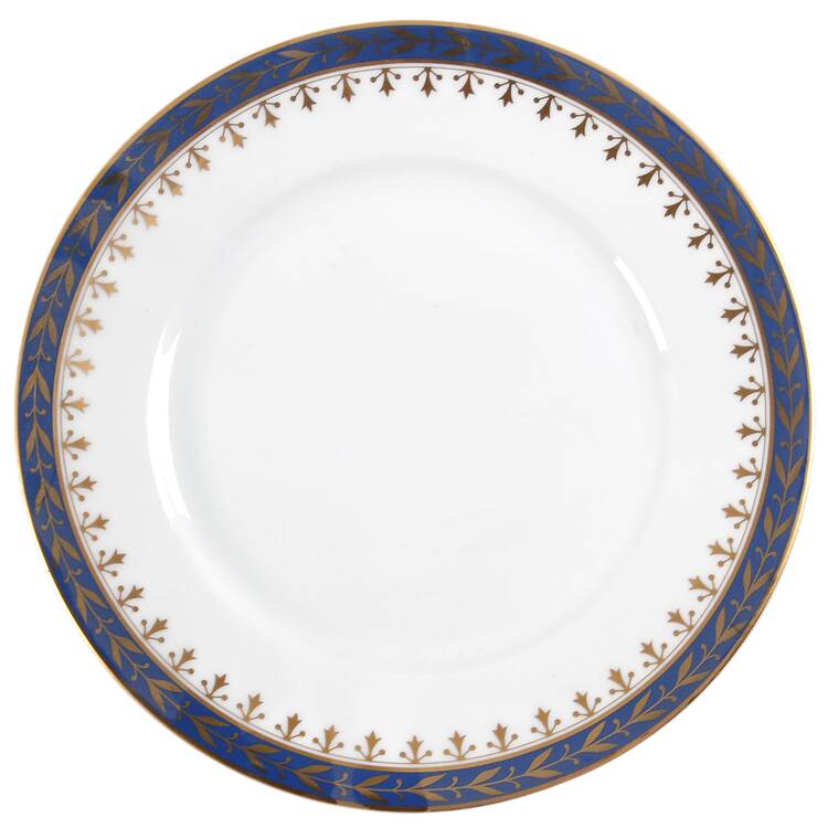 Empire Blue Luncheon Plate