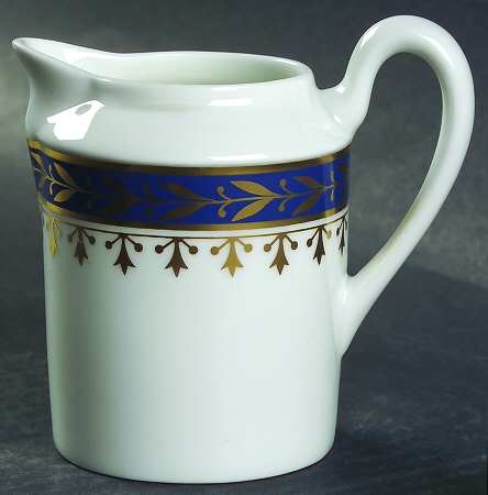 Empire Blue Creamer by Ceralene