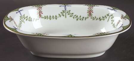 Festivites 9" Oval Vegetable Bowl