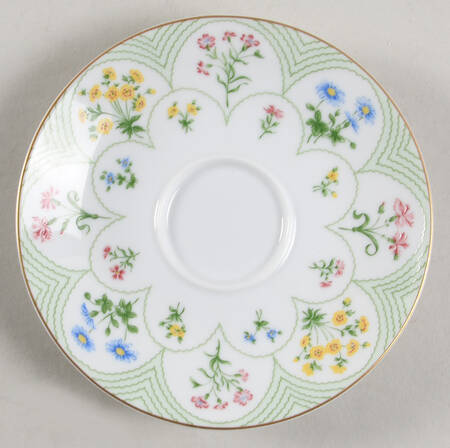 Fleurs D' Ete Saucer for Demitasse Cup