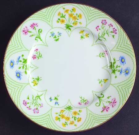 Fleurs D' Ete Bread & Butter Plate by Ceralene