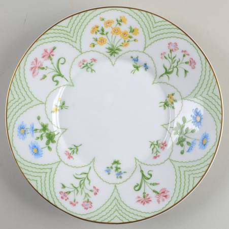 Fleurs D' Ete Saucer for Breakfast Cup