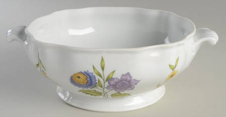 Fleur De Printemps Round Vegetable No Lid