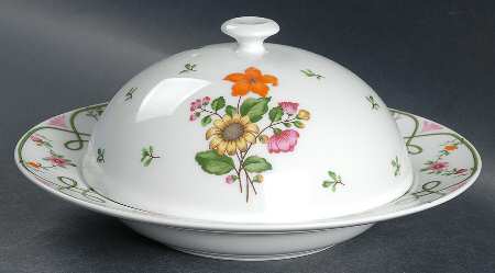 Guirlandes Round Covered Butter
