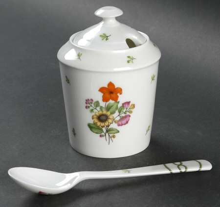 Guirlandes Jam/Jelly & Lid W/Spoon