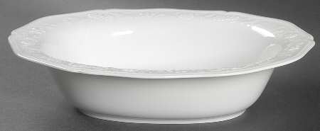 Hawthorn 10" Oval Vegetable Bowl