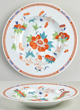 Hokusai  Large Rim Soup Bowl