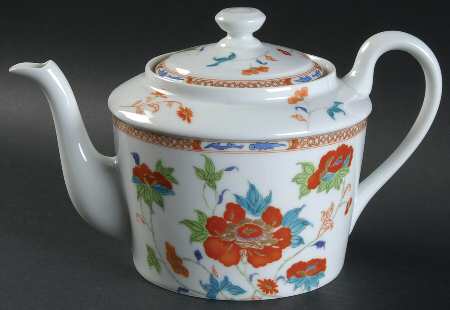 Hokusai  Teapot & Lid