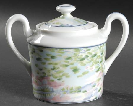 Impressions Sugar Bowl & Lid by Ceralene