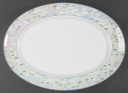 Impressions 16" Oval Serving Platter by Ceralene