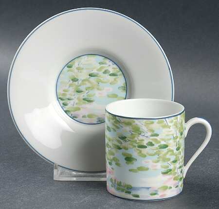 Impressions Flat Demitasse Cup & Saucer Set