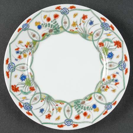 Jardin Chinois  (White Background) Bread & Butter Plate