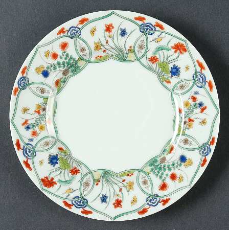 Jardin Chinois (Celadon Background) Bread & Butter Plate
