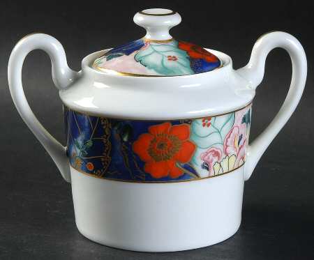Jardin De Printemps Sugar Bowl & Lid