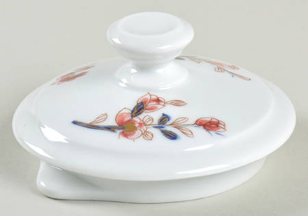 Koutani (White Background) Lid for Teapot