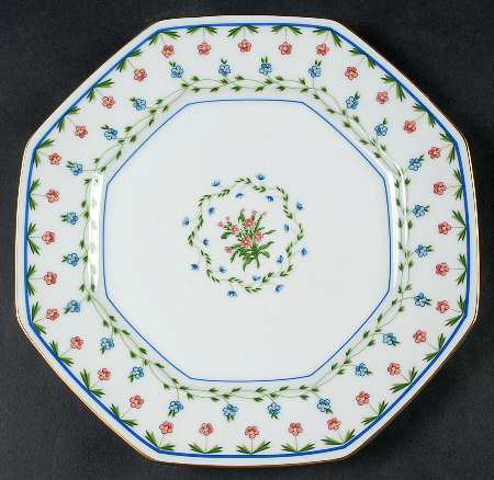 La Fayette Octagonal Luncheon Plate