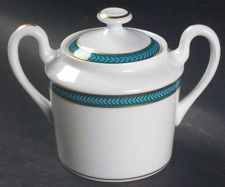 Laurier Blue Sugar Bowl & Lid