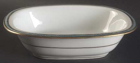 Laurier Blue 9" Oval Vegetable Bowl